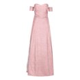thumbnail image 4 of Gspmoly Robes pour Femmes Grande Taille, Mode Femme Été Ourlet Satiné Col en V Manches Courtes Robe à Paillettes Robes d'Été pour Femmes Aubaines, 4 of 6