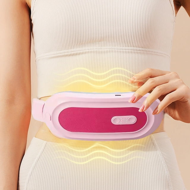 FcBaudy Massager Abdominal, 3 Kinds Of Heating, Vibrating Massage, Rechargeable Abdominal Physical, Suitable For Ladies Or Those With Tired Backs Protection belt