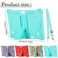 thumbnail image 3 of Étui de Protection pour Tablette avec Support D, Étui pour 10 en Silicone avec Support, Étui de Protection Convivial et Résistant pour Tablette Android de 10/10,1 Pouces, un Étui en Silicone, un Stylet Capacitif, 3 of 9