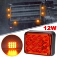 thumbnail image 4 of Clearance Now! 12LED 5V USB Charging Warning Emergency Lights Vehicle D1P0 Taill Strobe B4, 4 of 8