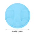 thumbnail image 2 of Minkissy 2Pcs Blue Microwave Oven Layer Rack Microwave Cooking Tray for Food Heating, 2 of 6