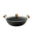 thumbnail image 1 of Verka Anodised Iron Wok (Karahi), 28 cm, 1 of 5