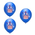 thumbnail image 2 of EGNMCR Memorial Day Decorations,4Th of July Decorations 3Pcs Fourth Of July Balloons Decorative Balloons For Independence Day Celebrations Balloons For Festive Events Rubber balloon, 2 of 6