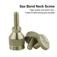thumbnail image 2 of Alto Tenor Saxophone Neck Tightening Professional Musical Screws Steel Woodwind Instruments Replacement Accessories Professional Players 5mm, 2 of 6