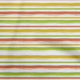 thumbnail image 1 of oneOone Cotton Poplin Green Fabric Stripes Sewing Material Print Fabric By The Yard 56 Inch Wide, 1 of 4