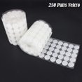 thumbnail image 1 of 20mm Hook And Loop 250 Pairs Diameter Hook And Loop Self Adhesive Round, 1 of 6