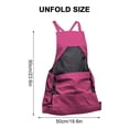 thumbnail image 2 of Dvkptbk Back Pack Gardening Apron with Deep Pockets Garden Picking Apron Large Pocket Gardening Fruit Storage Bag Multi-purpose Backpack Apron Vegetable Garden Foraging Bag on Clearance, 2 of 2