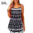 thumbnail image 1 of ziyahi Hauts d'Été à Bretelles Col Rond Camisole Sans Manches Imprimée Vêtements pour Femmes, Type 1, 5TG, 1 of 5