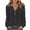 Black, variant on biudgviw Womens Long Sleeve Shirts Button V Neck Printed Blouses Lightweight Casual Tunic Tops for Fall Winter Fashion Clothing