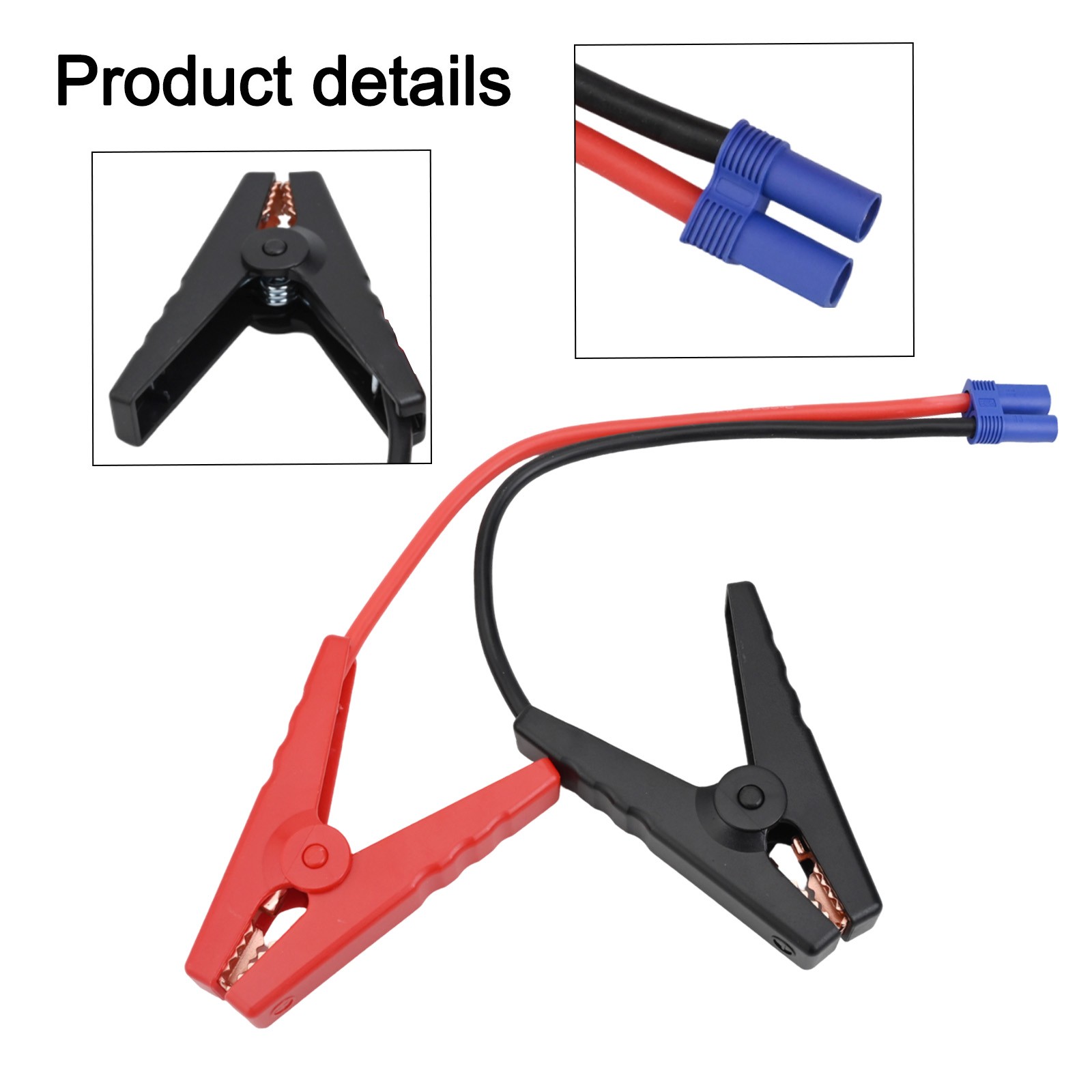 For Jump Starter Power Clamp Set with EC5 Connection for Easy Handling