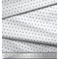 thumbnail image 3 of Soimoi Poly Georgette Fabric Dots Shirting Printed Fabric 1 Yard 42 Inch Wide, 3 of 3