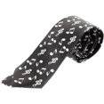 thumbnail image 4 of 1pc 8cm Largeur Cravate Imité Soie Casual Notes Impression Cravate Mode Cravate Costumes Accessoires, 4 of 6