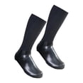 thumbnail image 4 of Siruishop Couvre-Chaussures de Cyclisme Couvre-Chaussures de Vélo Protection Protecteurs Bottillons Réutilisables pour Noir G, 4 of 8