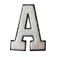 thumbnail image 1 of Intimates Accessory Glitters Iron On Letters Sew On Embroidered English Alphabet Applique Adhesive Repair For Fabric Clothing Shirts Jeans, 1 of 3