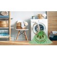 thumbnail image 2 of Ahgly Company Machine Washable Indoor Rectangle Transitional Green Area Rugs, 2' x 5', 2 of 7