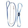 thumbnail image 2 of Harness Leash, Durable Polyester Adjustable Convenient Tortoise Harness Leash  For Reptile For Outdoor Yellow,Blue,Black, 2 of 8