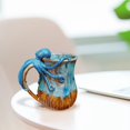 thumbnail image 5 of WIFKLSIIPG Dive Into Every – Handmade Mug 3D Blue Ceramic Coffee Mug Funny White Dotted Tea Mug for Marine Enthusiasts, 5 of 5