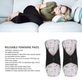 thumbnail image 3 of Soft and Absorbent Reusable Cotton Menstrual Pads with Leakproof Design, Ideal for Women, 3 of 7