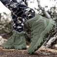 thumbnail image 2 of WEAIXIMIUNG Bottes Cowboy Hommes Chaussures Hommes Chaussures d'Escalade Randonnée Chaussures Mode Semelle Épaisse Espadrilles d'Alpinisme de Plein Air, 2 of 5