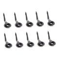 thumbnail image 4 of 10 Pieces Stainless Steel Fishing Rod Guides Fishing Line Guides Eye Sets White 3, 4 of 8