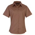 thumbnail image 1 of Premier Blouse en Popeline à Manches Courtes / Chemise de Travail Unie, 1 of 3