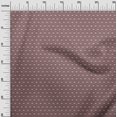 thumbnail image 3 of oneOone Rayon Maroon Fabric Asian Block Tile Sewing Craft Projects Fabric Prints By Yard 56 Inch Wide, 3 of 4