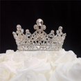 thumbnail image 1 of Tian Sweet 34034-SV 6.2 oz Princess Crown Cake Topper - Silver, 1 of 1
