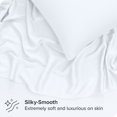 thumbnail image 2 of Bare Home TENCEL™ Sheet Set - Lyocell derived from Eucalyptus - King, White, 2 of 7