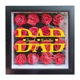 thumbnail image 2 of EGNMCR Personalized Mom Flower Shadow Box With Name Preserved Rose Picture Frame Customized Memory Shadow Box Frame Flower Display Case Birthday Gifts For Mom Grandma carpet rake, 2 of 7