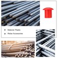 thumbnail image 3 of 30 Pcs Capuchons de Sécurité pour Rebar, Couvre-Rubans en Plastique, 3 of 6