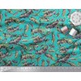thumbnail image 2 of Soimoi Cotton Poplin Fabric Leaves & Texture Decor Fabric Printed Yard 56 Inch Wide, 2 of 2