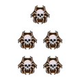 thumbnail image 1 of Maytalsory Exquisite And Fashionable Halloween Enamel Pin Brooch Gift For Gothic Jewelry Enthusiasts Spider Skeleton 5Set, 1 of 6