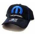 thumbnail image 4 of Checkered Flag Men's Mopar Cap an Adjustable Black Fabric Hat, 4 of 4