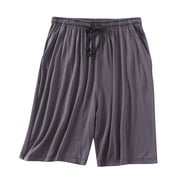 Pitauce Men's Pajama Shorts Lightweight Drawstring Loungewear Short Sleepwear Pjs with Pockets (Big & Tall)