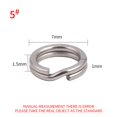 thumbnail image 1 of Stainless Steel Split Ring Fishing Connector Double Split Snap Lure Accessories, 1 of 9