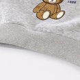 thumbnail image 4 of 2025 Chandails Thermiques pour Filles Hiver Ours Imprimé Chandail à Manches Longues Chaud Base Col Rond Chandails 1-9 Ans Gris, 4 of 7