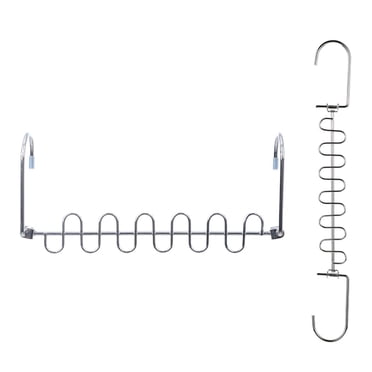 Mainstays Magic Space Saving Metal Hanger for Closet Wardrobe Clothes, 2 Packs