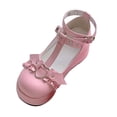 thumbnail image 2 of Qertyioot Escarpins à Plateforme pour Femmes, Nœud Mignon, Bout Rond, Cheville, Chaussures Habillées, Richelieus, 2 of 6
