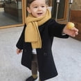 thumbnail image 4 of SHTXOZHI Manteau Robe Garçon Fille Manches Longues Trench-Coat Automne Hiver 1-6 Ans, 4 of 6