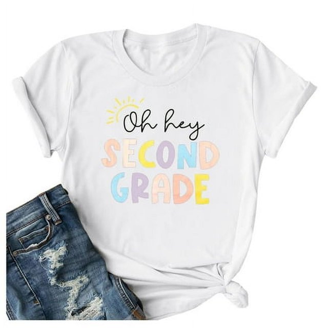 TSADFHJI Hauts Aguichant à Manches Longues pour Femmes Mode Décontractée Imprimé Col Rond Manches Courtes T-Shirt Blanc