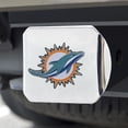 thumbnail image 1 of Miami Dolphins Housse d'Attelage Emblème de Couleur sur Chrome, 1 of 1