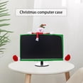 thumbnail image 3 of Birdeem Christmas Decorations for the Home, 1 Pack Christmas Computer Monitor Border Cover Tv Monitor Cover Elastic Laptop Computer Cover for Xmas Home Office Computer Decoration, 3 of 5