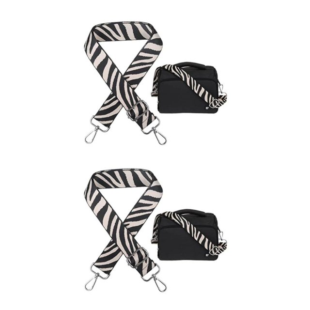 Maytalsory Sangle Réglable Bandoulière Anti-Rayures et Résistante aux Déchirures Remplacement Sangle de Sac à Main Kaki Clair 2Set