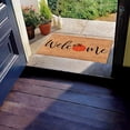 thumbnail image 1 of yulier Door Mat Fall Decor Pumpkins Pattern Doormat Welcome Mat for Front Door, Thanksgiving Halloween Decorations, 16 x 24 In, 1 of 4