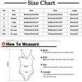 thumbnail image 2 of Dealovy Bodysuit for Women Belly Control Shapewear Jumpsuits Spaghetti Strap Seamless Workout Base Layer Romper, 2 of 4