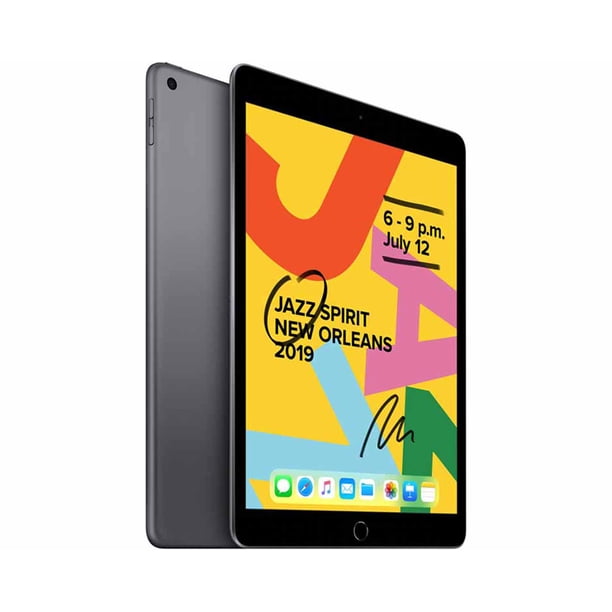 Refurbished 2019 Apple iPad Wi Fi+Cellular 32 GB Space Gray (7th