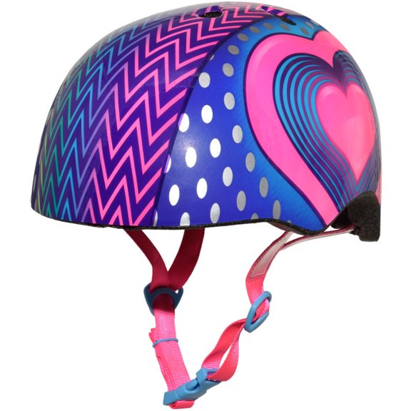 Casque à sangle DEL Raskullz Hearts pour enfants de Bell Sports