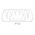 thumbnail image 2 of Grille en Acier Inoxydable Sans Perçage Grille de Radiateur en Aluminium Pièces Décoratives Insert de Dents pour Ryker, 2 of 7