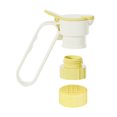 thumbnail image 1 of Water Pipe Nozzle Drink Bottle Pourer With Removable Strainer Beverage Funnel For Sealing Stopper, 1 of 7