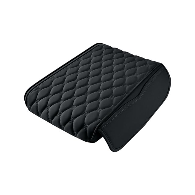 Car Center Console Armrest Protector 2025 Upgrade Leather Armrest Cover Cushion With 2 Storage Bags Universal Seat Pad Interior Accessories Protector For Most Vehicle